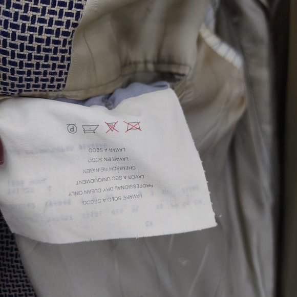 Valentino boutique Vintage brown lined  Blazer size 32 - Picture 15 of 16